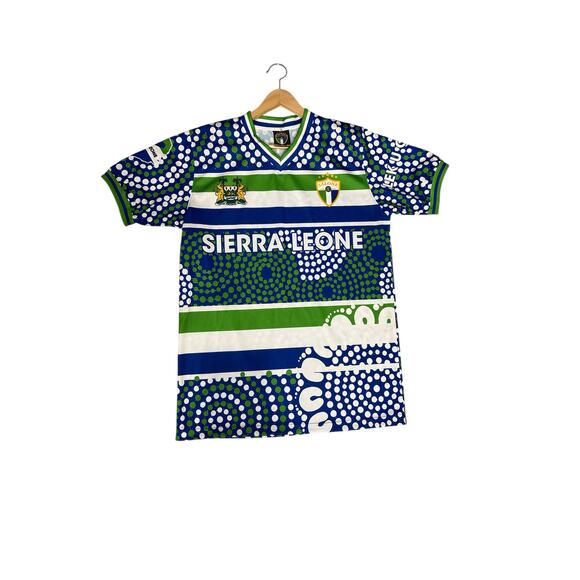 SIERRA LEONE SOCCER JERSEY XL NWOT - Picture 1 of 4